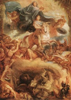 夏爾 勒 佈倫 Apotheose of Louis XIV 夏爾 勒 佈倫 Apotheose of Louis XIV